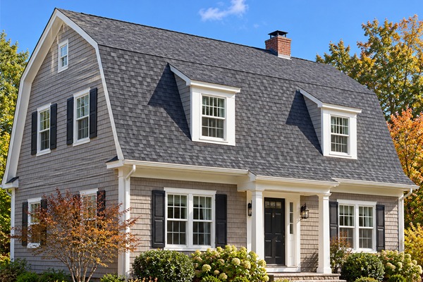Gambrel roof