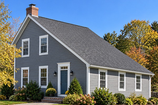 Saltbox roof